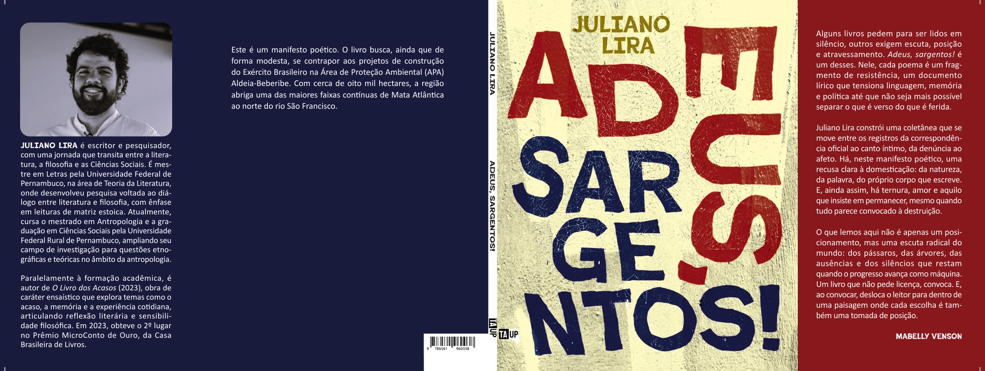 Adeus, Sargentos! — Capa aberta