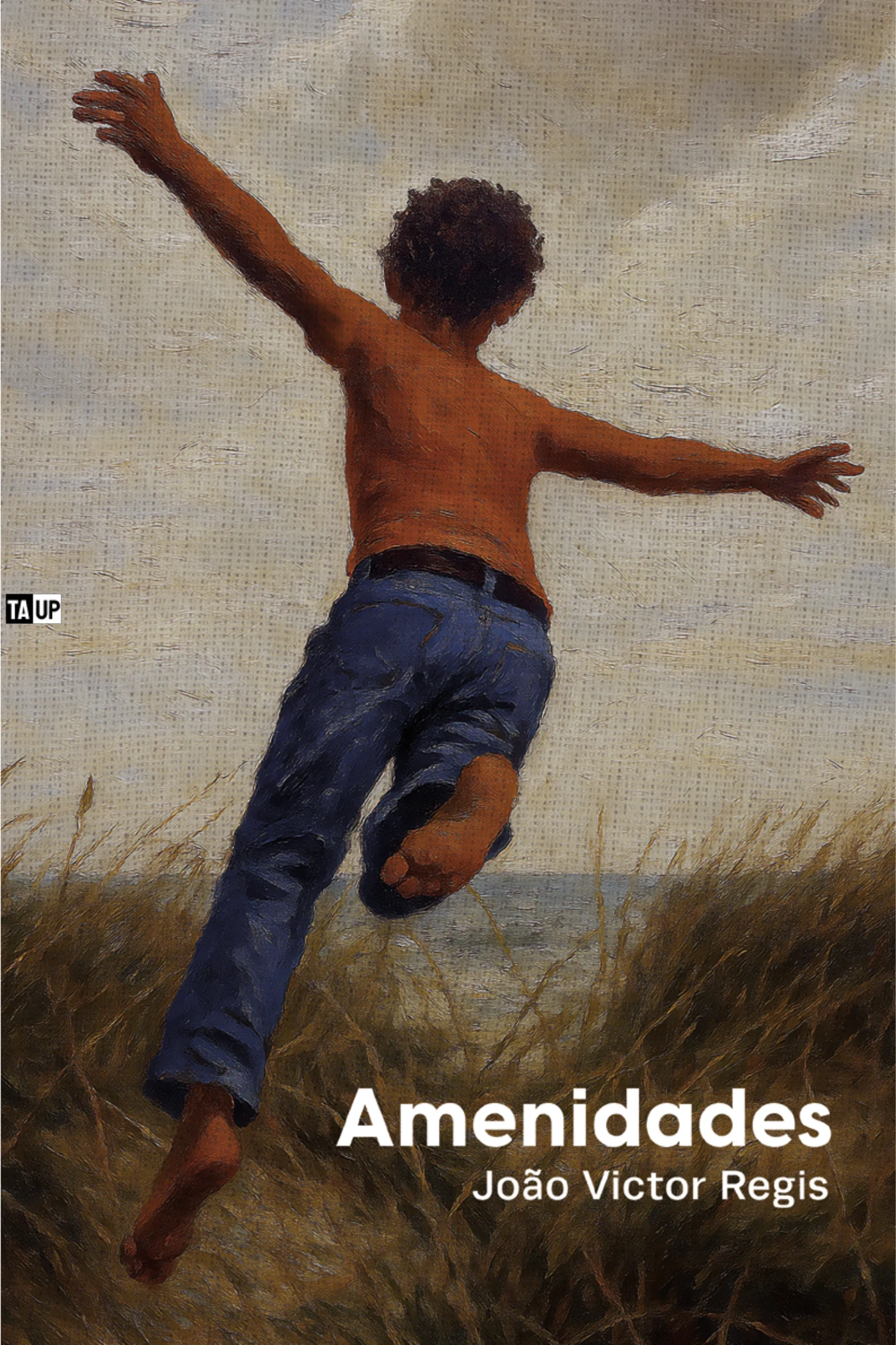 Cover of the book Amenidades, by João Victor Regis — design by Jéssica Iancoski (TAUP)