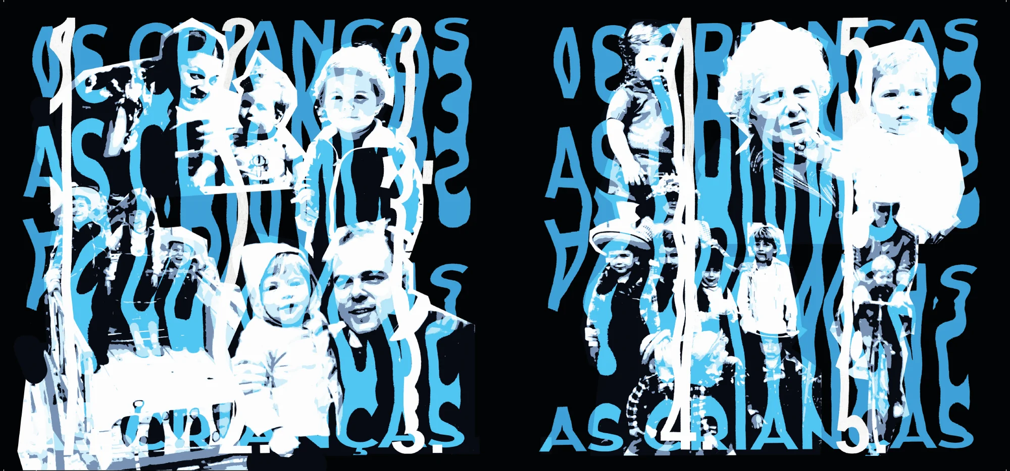 As Crianças — Inside cover