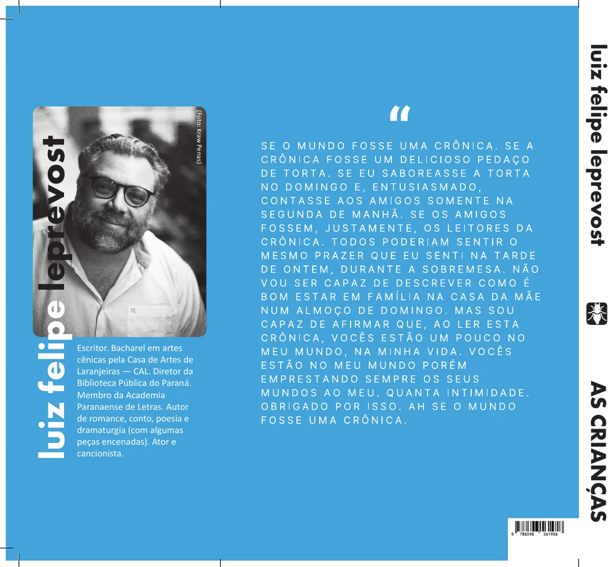 As Crianças — Quarta capa