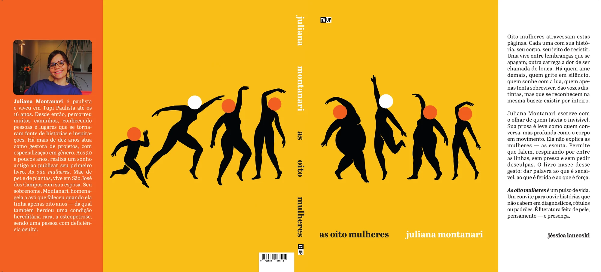 As oito mulheres — Capa aberta