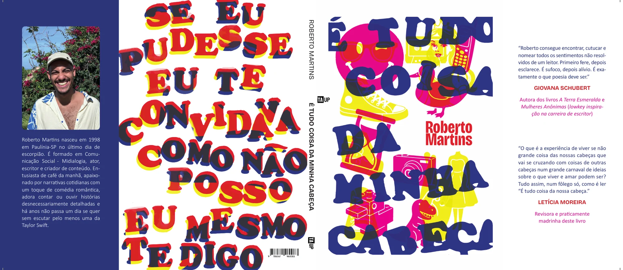 É tudo coisa da minha cabeça — Capa aberta