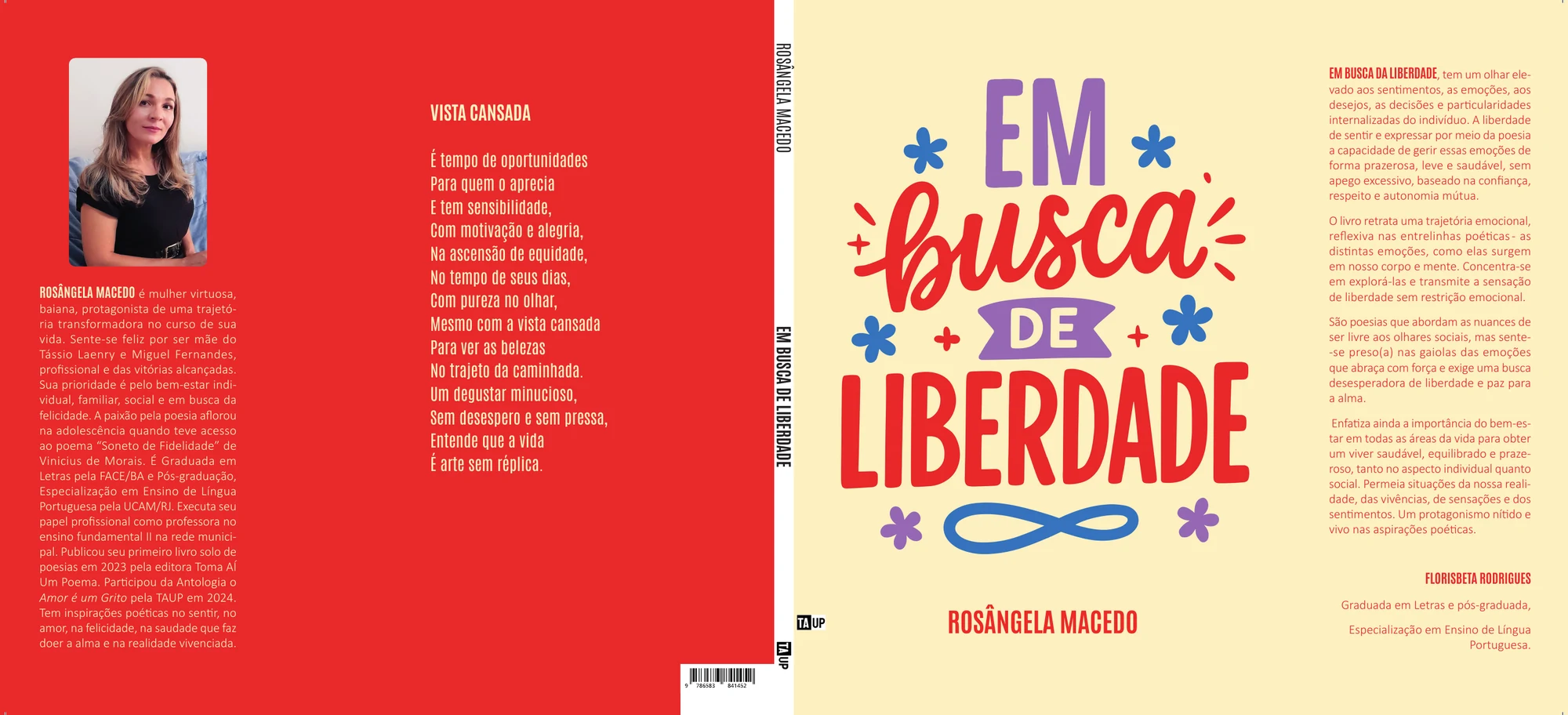 Em busca de liberdade — Capa aberta