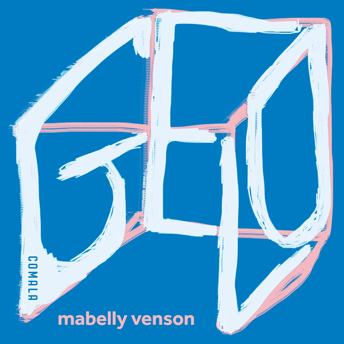 Capa do livro Gelo, de Mabelly Venson — design de Jéssica Iancoski (Comala, 2024)
