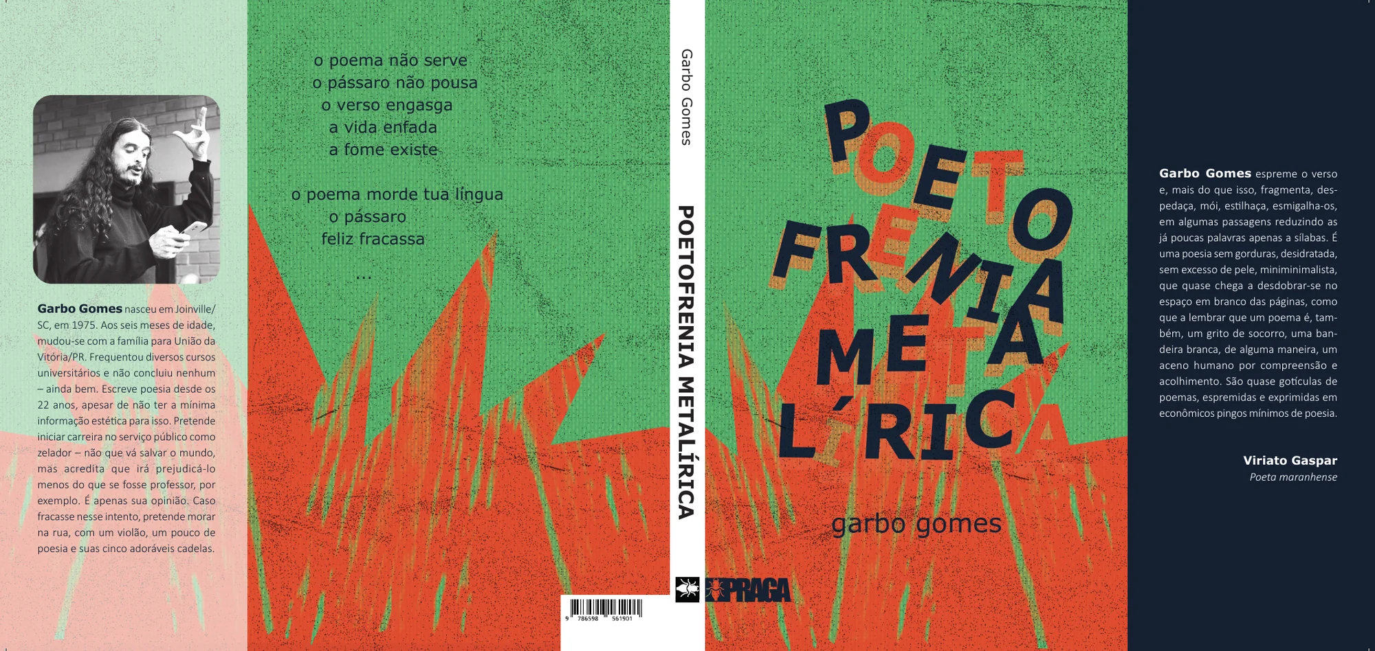 Poetofrenia metalírica — Capa aberta